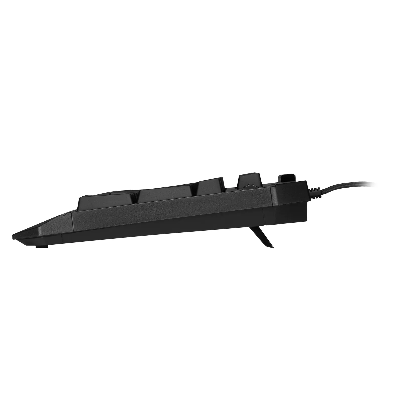 2E GAMING Membrane keyboard KG315 110key, USB-A, EN/RU, RGB, black