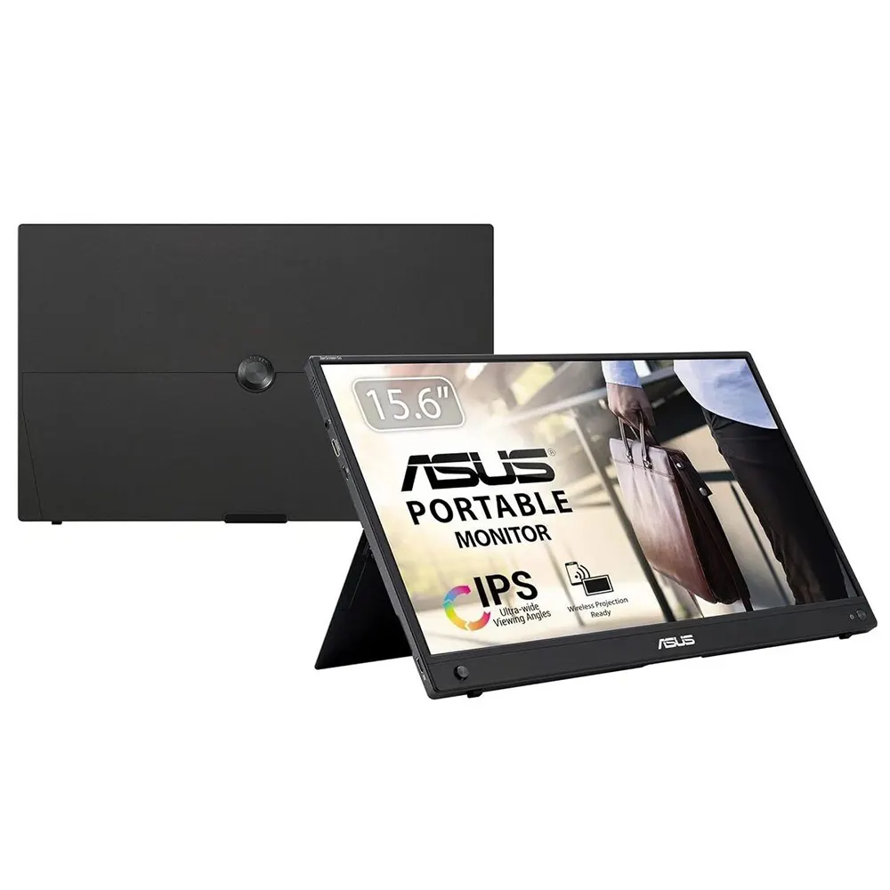 მონიტორი Monitor portable Asus 15.6" ZenScreen GO MB16AWP mHDMI, USB-C, WiFi, MM, IPS, 7800mAh, Cover