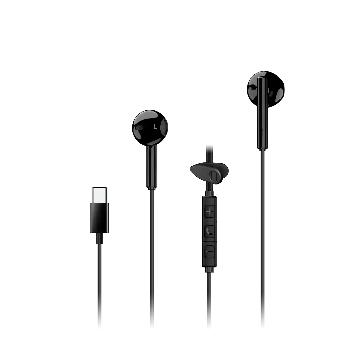Genius, HS-M365 In-ear Headset USB-C black