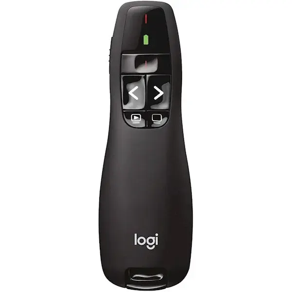 R400 LOGITECH Wireless 2.4 GHz Presentation Remote - BLACK L910-001356