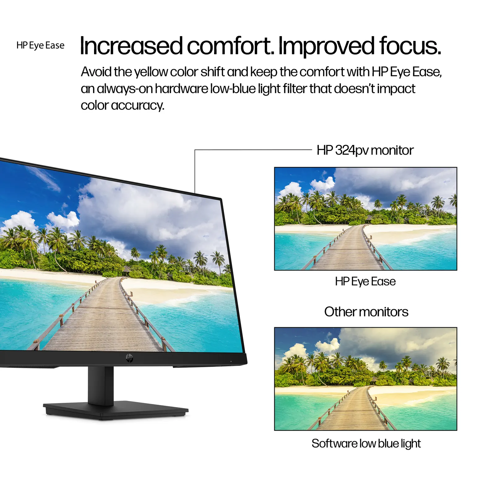 მონიტორი HP S3 Pro 324pv 23.8" VA Black