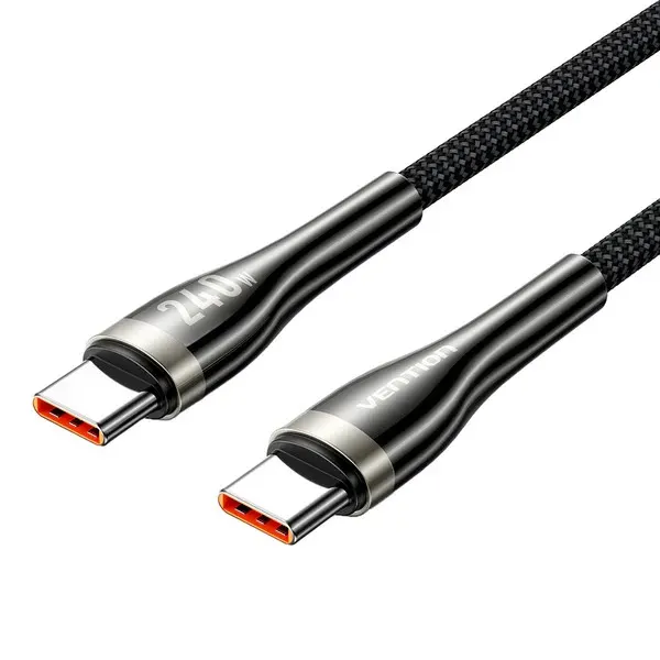 Type-C კაბელი VENTION USB Type-C Male to Male Cable 2M