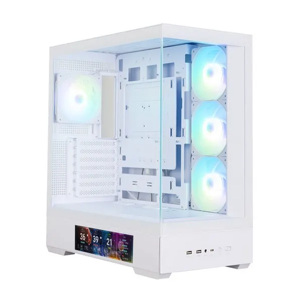 Zalman P40 DS ATX Mid Tower White