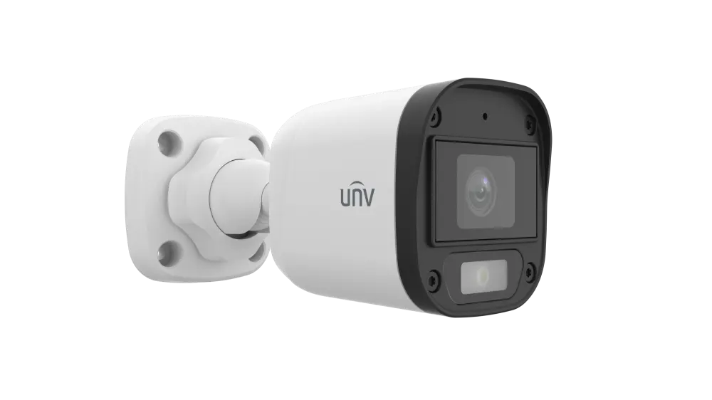 ანალოგური კამერა 5MP 2.8mm, Bullet, ColorHunter Dual-light, Mic, Uniview UAC-B115-AF28-DL