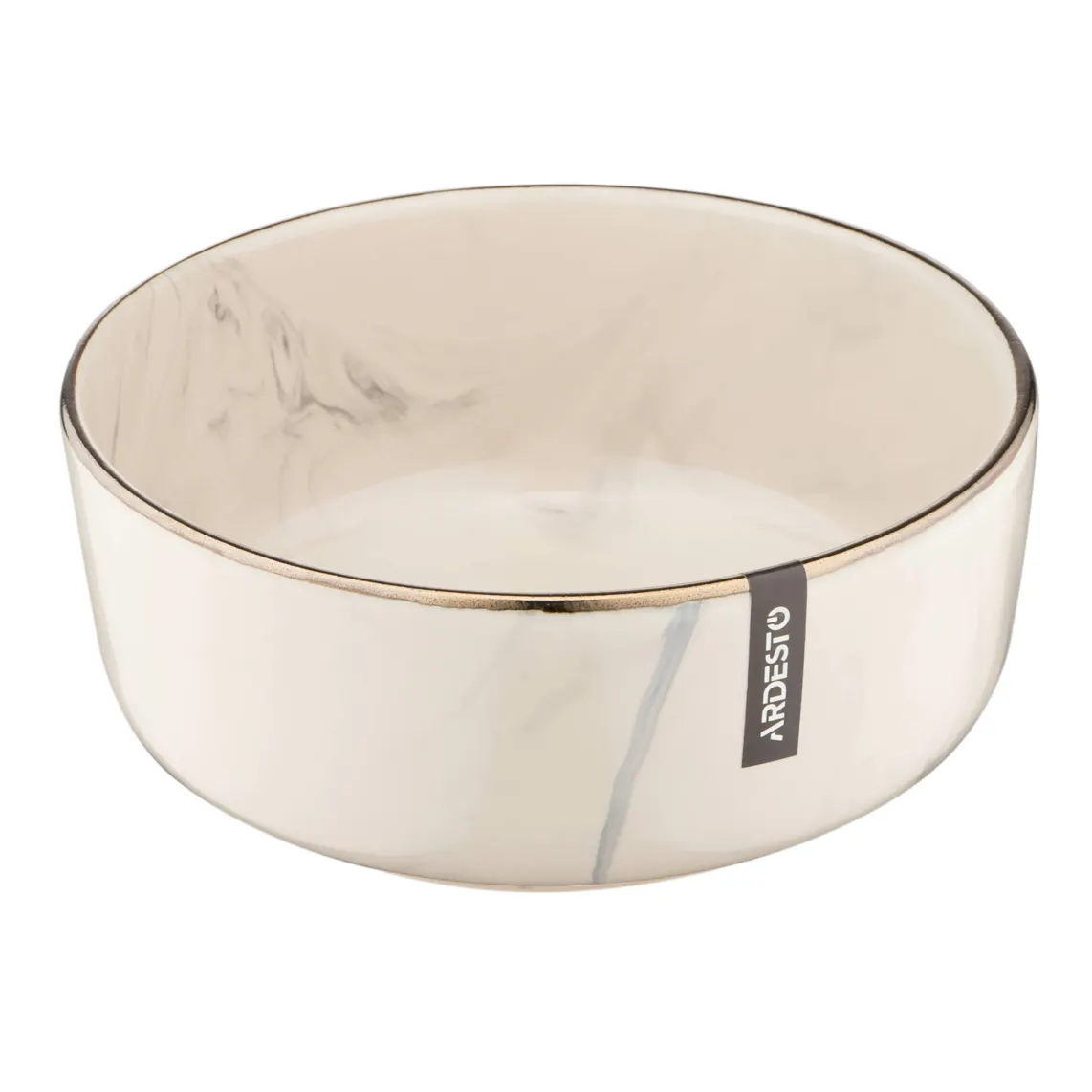 ჯამი Ardesto Bowl Marmo, 15.6cm, ceramics, beige