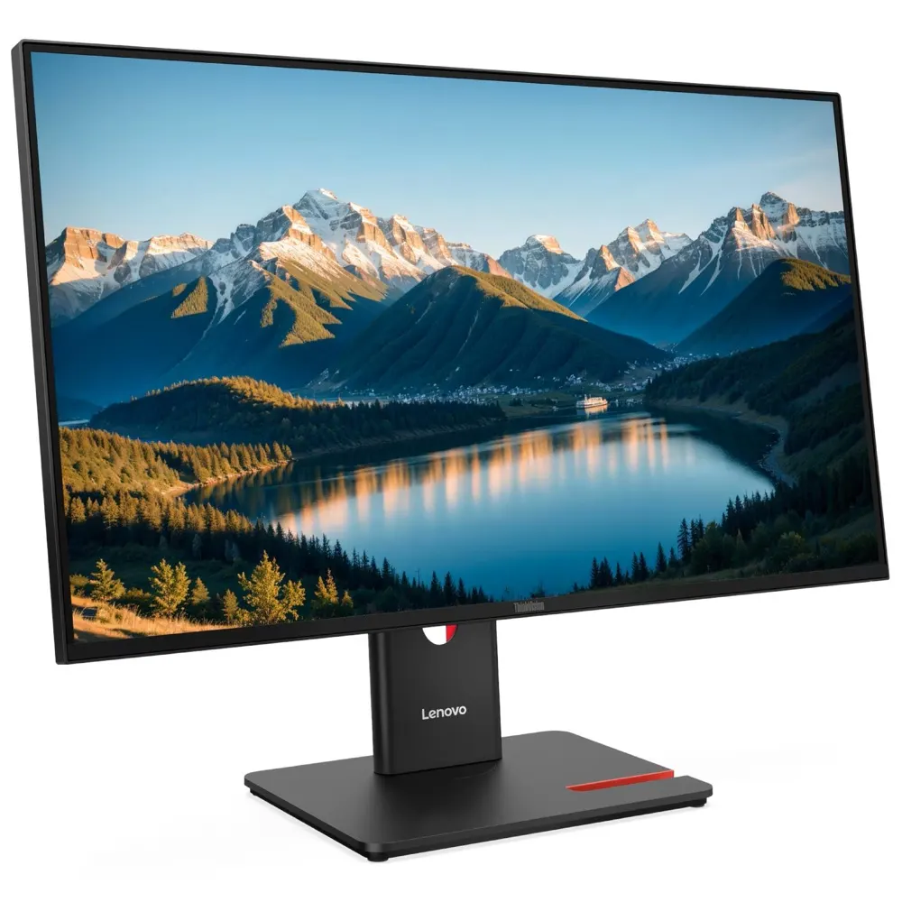 მონიტორი Lenovo 64A6GAR6EU ThinkVision T27Q-40, 27"2560x1440, IPS,120Hz,4ms, 1x HDMI,1x DP, 3xUSB-A,1xUSB-C,1xUSB-B, Tilt,Swivel,Pivot,HAS,3Y