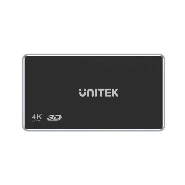 KVM/HDMI სვიჩი V1109A, UNITEK 4K HDMI 1.4b Splitter 1 In 4 Out, Color: Space Grey and Black