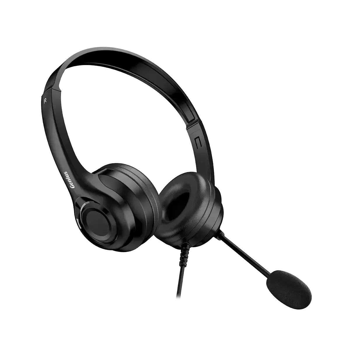 Genius, HS-235U AI Copilot USB Headset Black