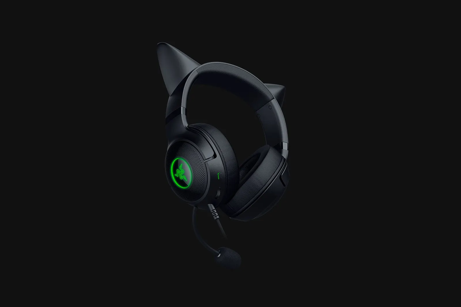 ყურსასმენი Razer Headset Kraken Kitty V2, RGB, USB-A, black