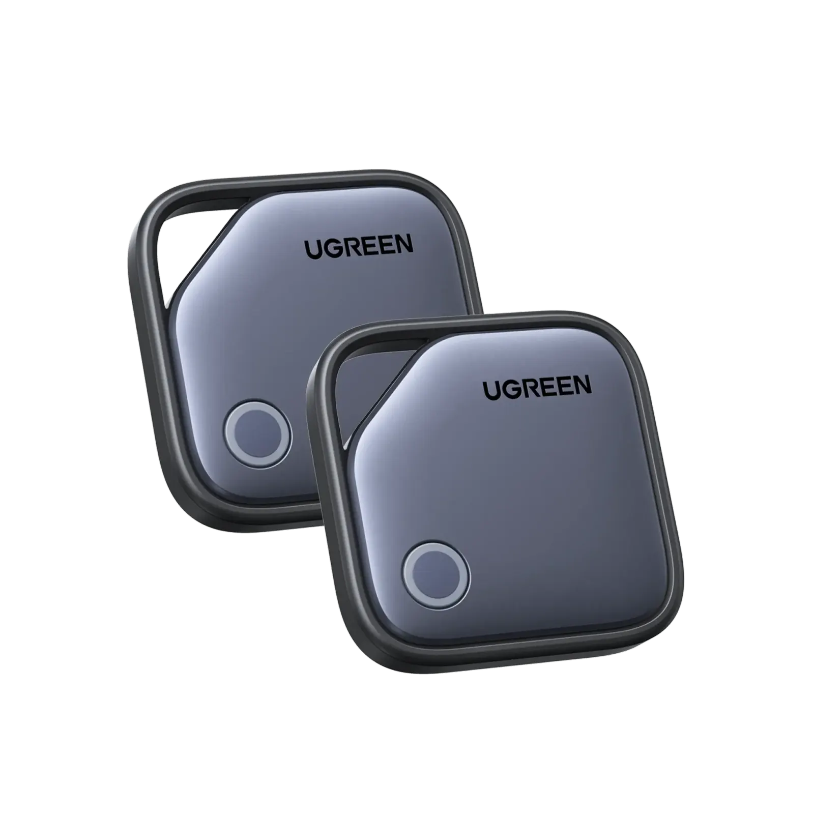 GPS ტრეკერი CM916, UGREEN, FineTrack Duo, Apple+Google, Smart Tag Finder, Grey.