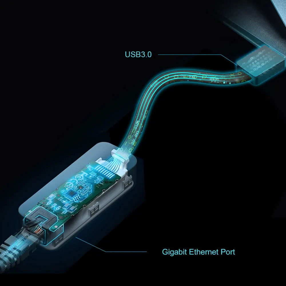 USB-LAN ადაპტერი TP-Link USB3.0 to RJ-45 Adapter