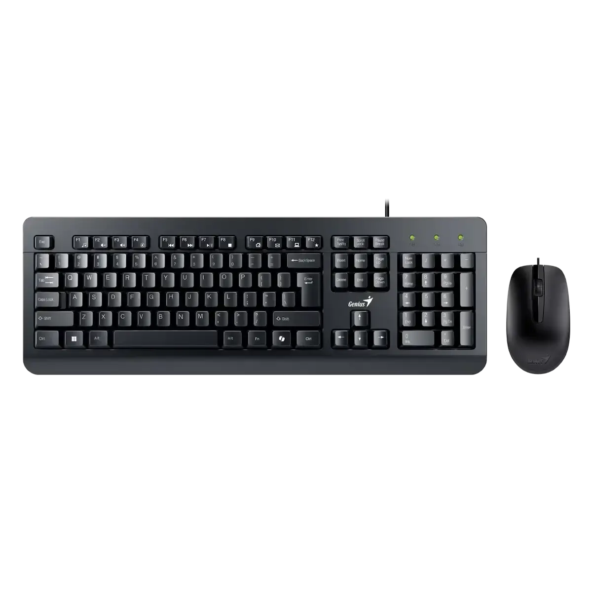 კლავიატურა Genius, KM-160, Keyboard and Mouse (Combo) Black