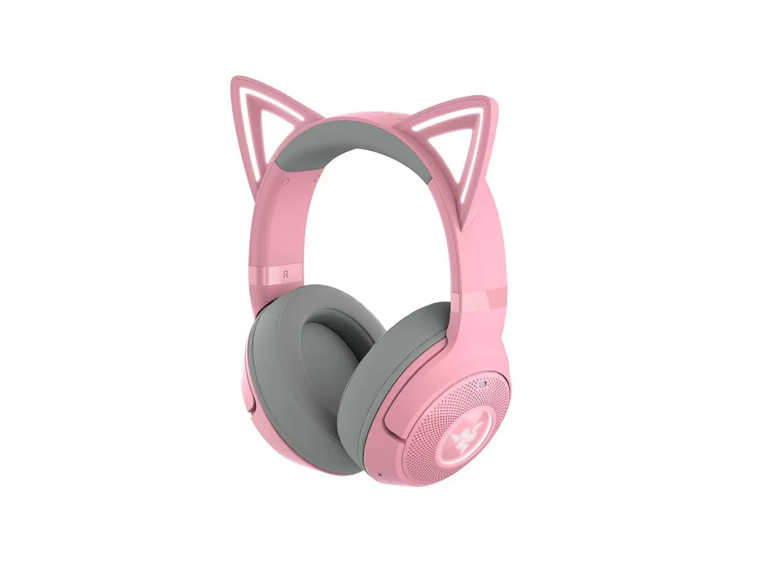 ყურსასმენი Razer, Kraken Kitty V2 BT, Headset quartz Ed