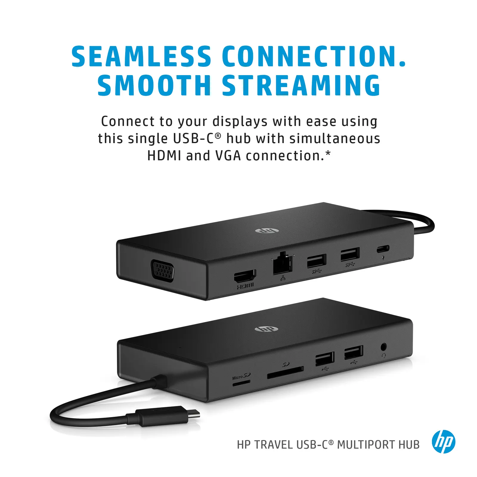 HP Travel USB-C Multi-port Hub EURO