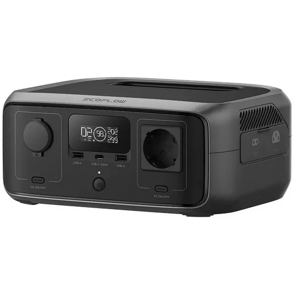 პორტატული კვების სადგური EcoFlow River 3 UPS Portable Power Station 600W