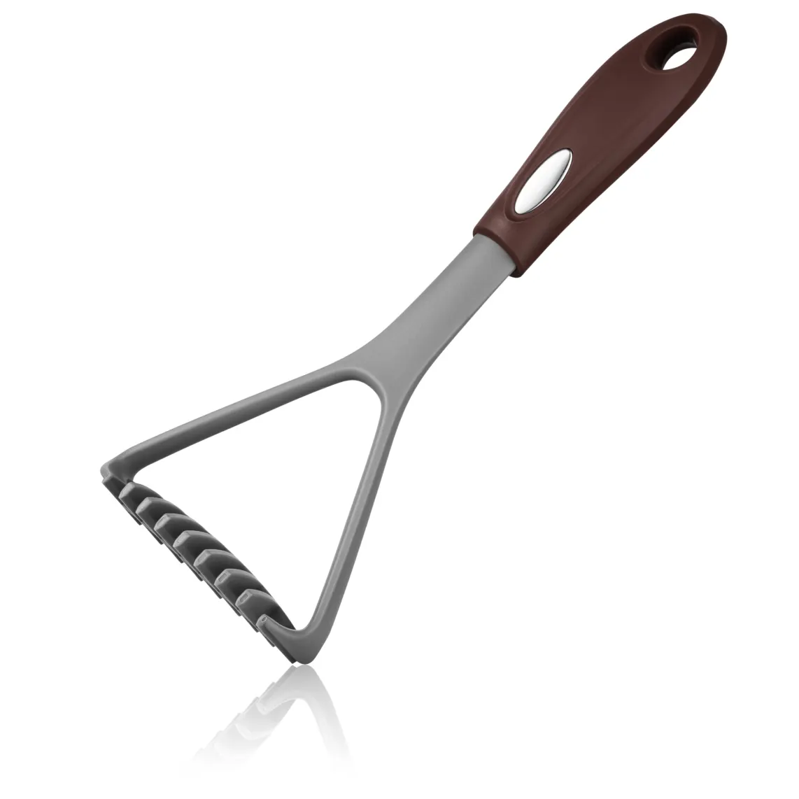 სანაყი Ardesto Potato masher Gemini, 32.5cm, nylon, grey-brown