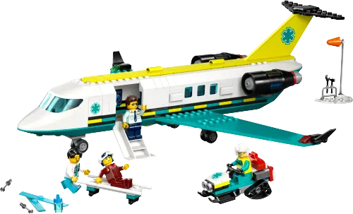 LEGO City Emergency Air Ambulance Airplane 60465