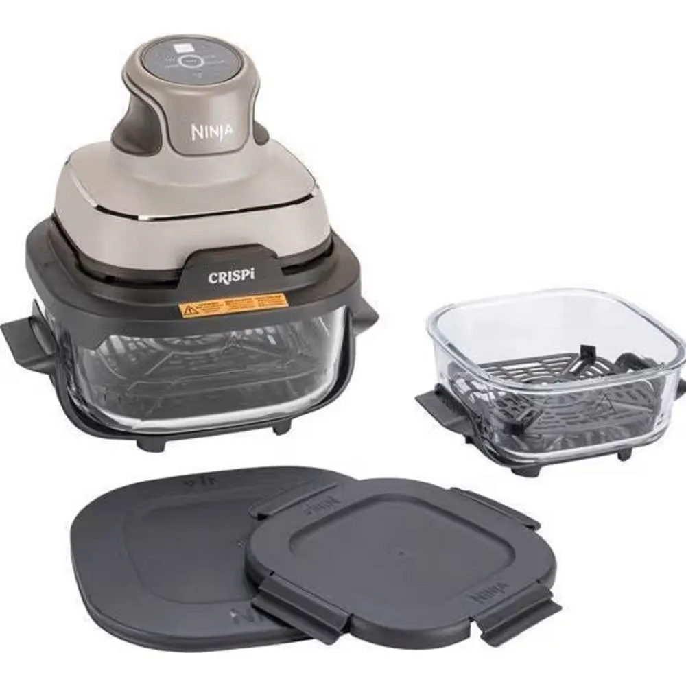 აეროგრილი Ninja FN101EUST CRISPi, 1700W, 3.8L, Air Fryer, Silver