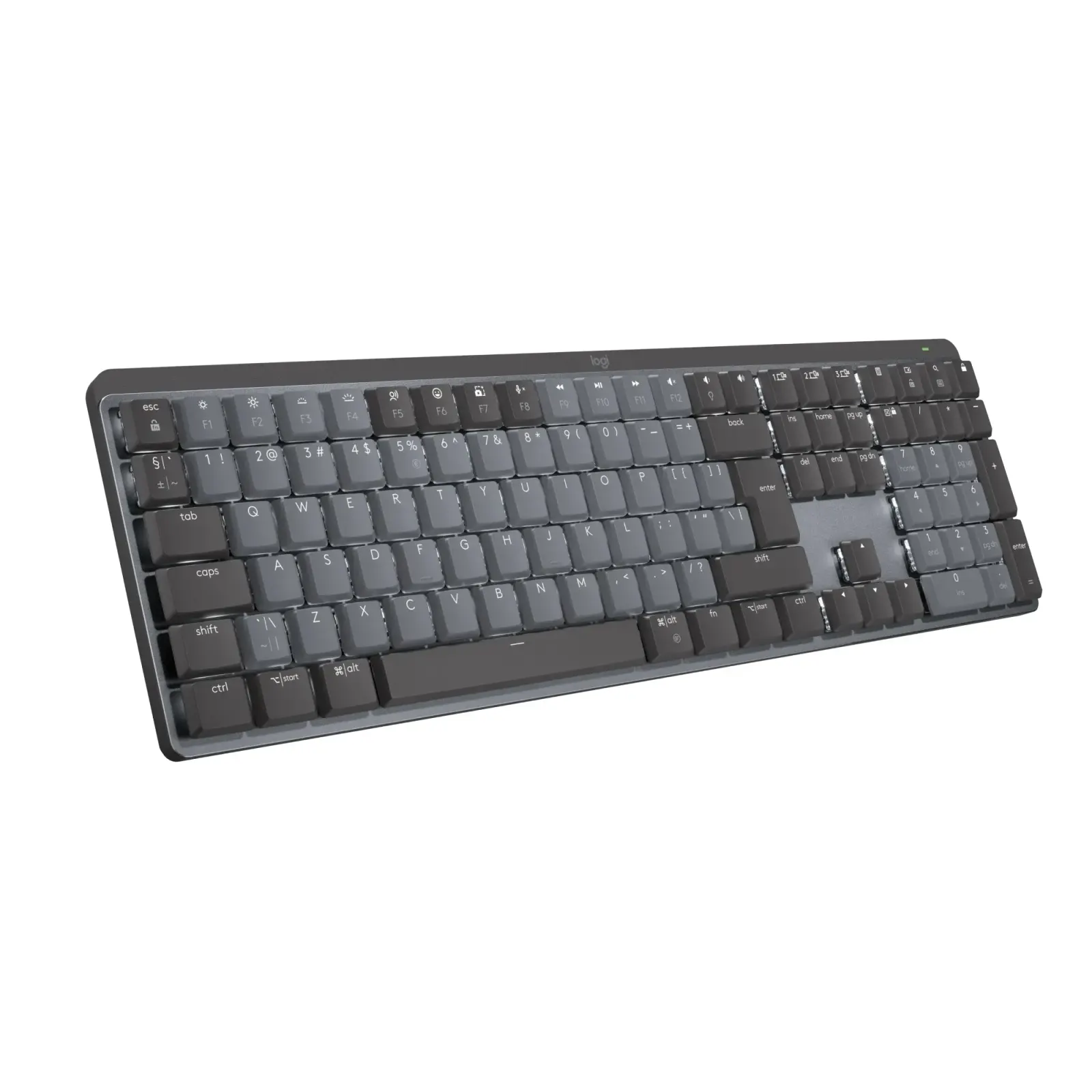 logitech, MX Mechanical tactile, Keyboard Graphite