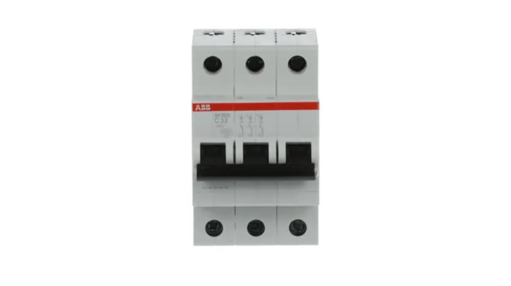 ავტომატური ამომრთველი - 32A 6KA 3P C, ABB SH203-C32