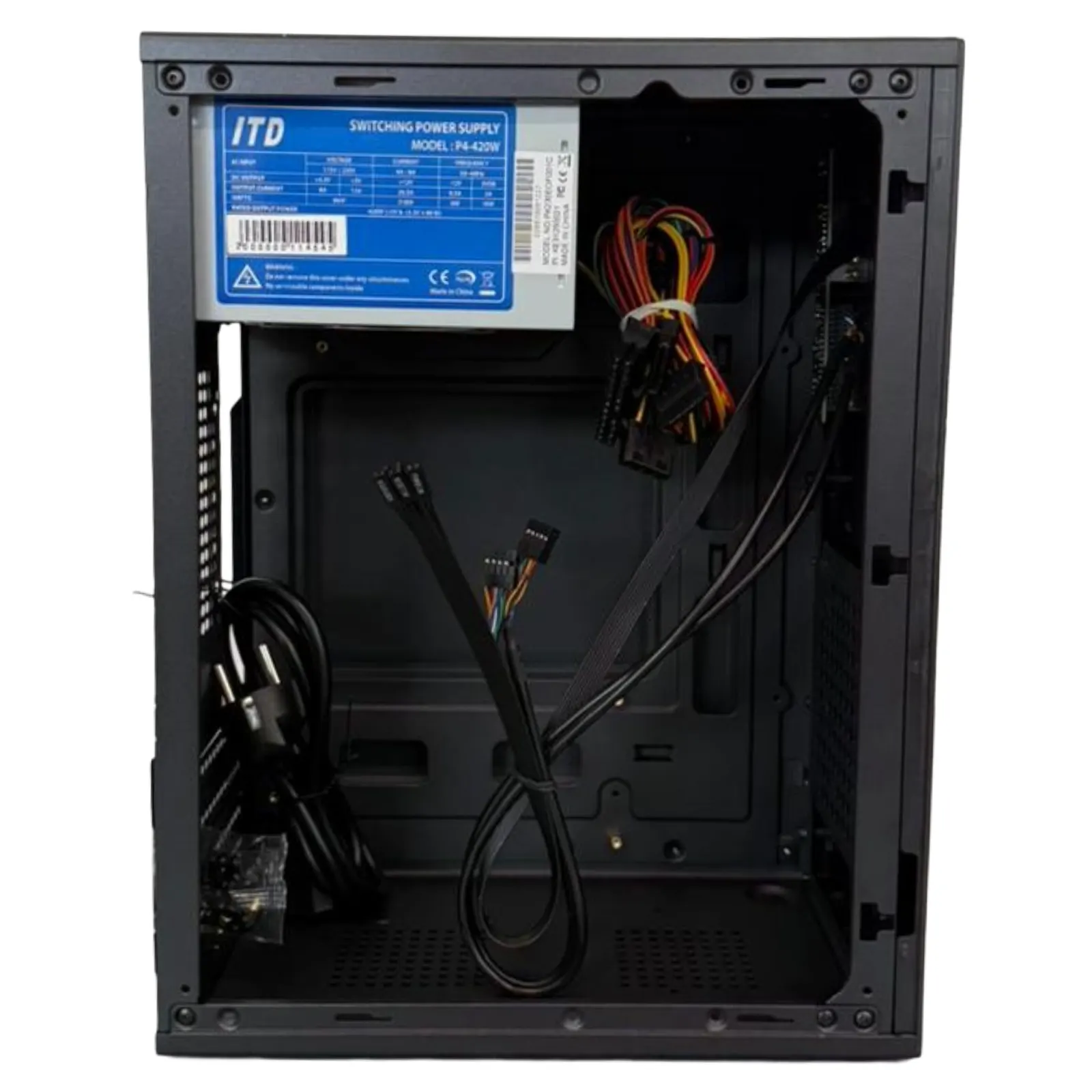 ქეისი კვების ბლოკით CM-06Z9, ITD, Micro ATX Tower Case+ with power supply.