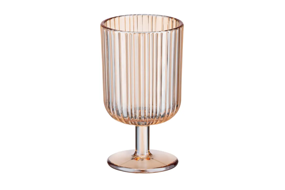 Ardesto glasses set Golden Moon, 300ml, 2pcs, glass, golden