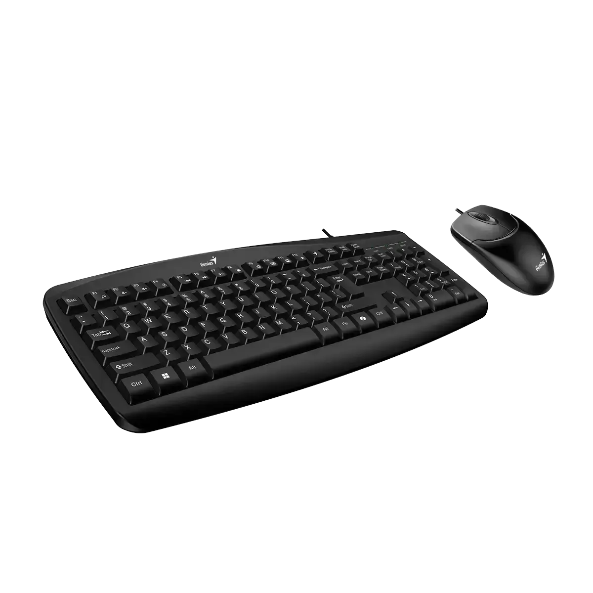 Genius, Smart KM-200, AI Copilot Key, Keyboard + Mouse, Black