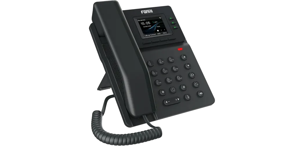 IP ტელეფონი - 4 SIP ანგარიში, WiFi6 - V60W (კვების ბლოკით), Fanvil