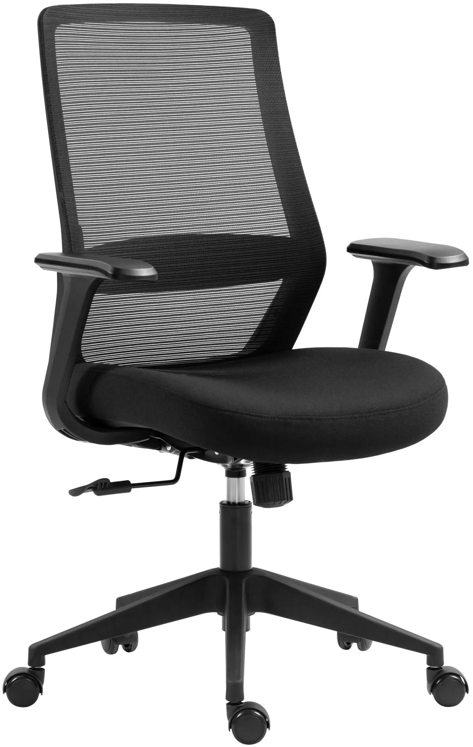 გეიმერული სავარძელი 2E Office Chair OC140, fabric, fixed armrests, black