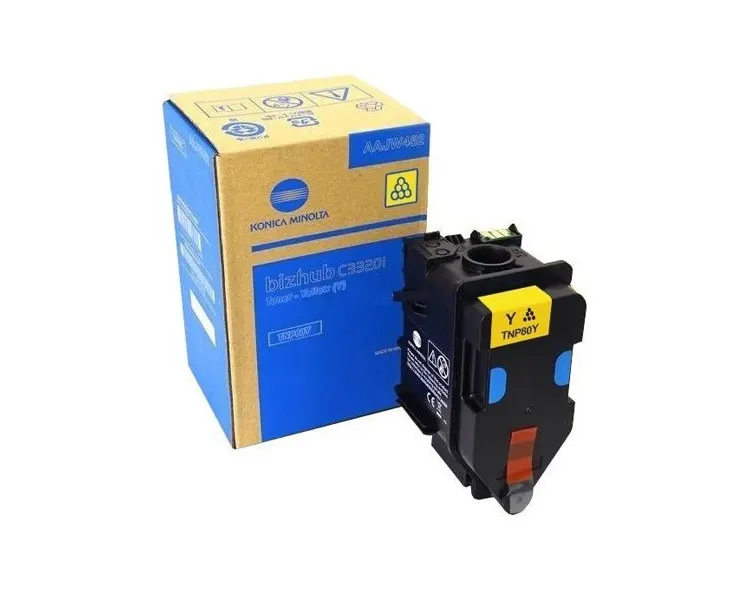 კარტრიჯი Konica Minolta TNP80Y Toner Cartridge Yellow for C3320i - AAJW252