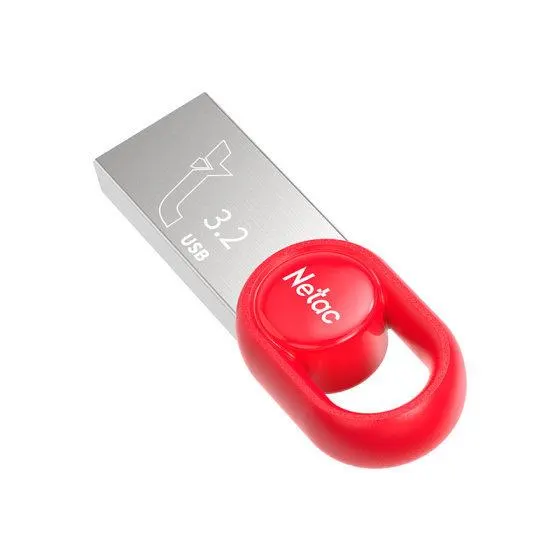 NETAC, UM2, 64GB, USB 3.2, Red