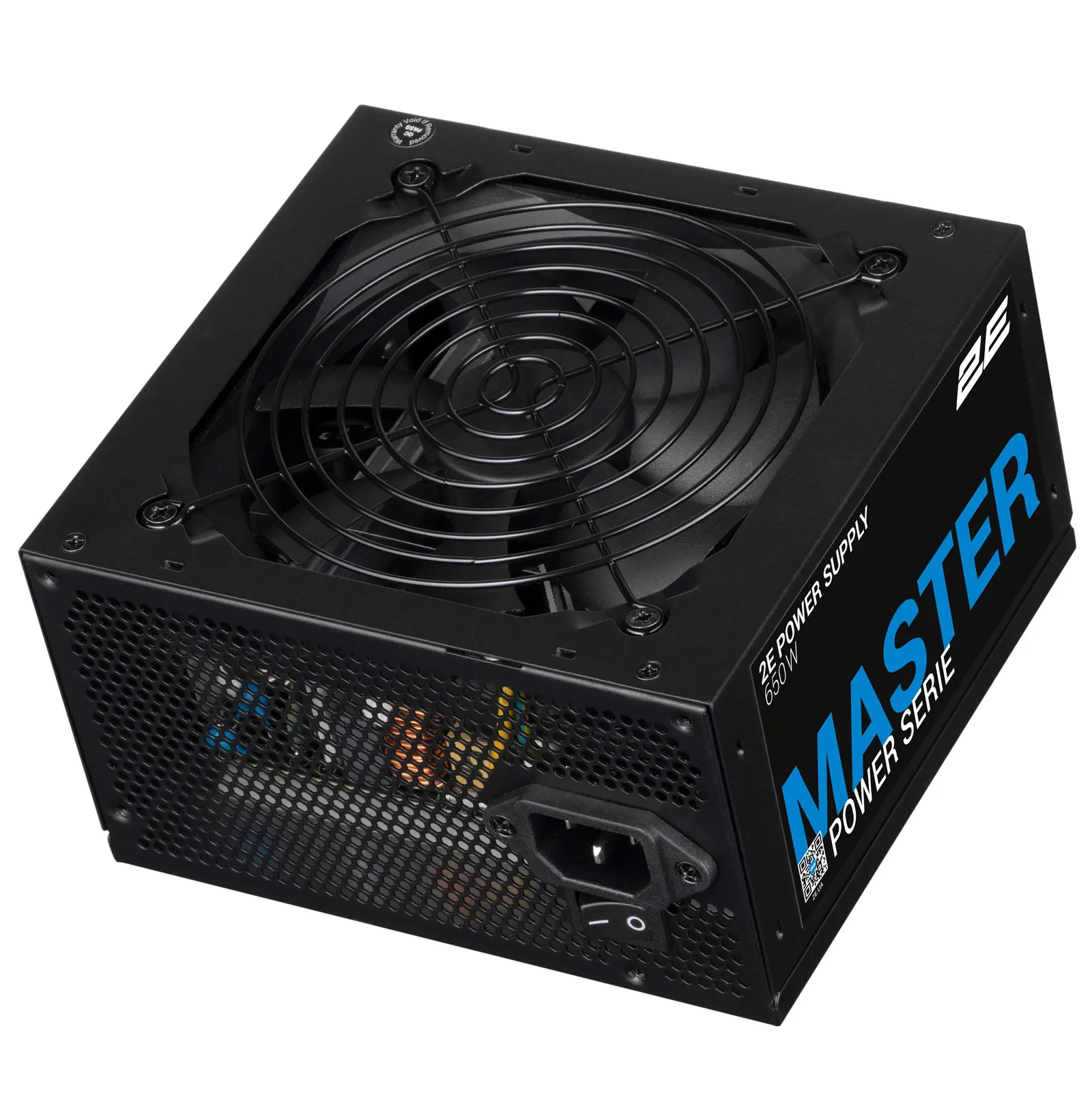 2E PSU Master Power (650W), >80%, 80+ White, 120mm, 1xMB 24pin(20+4), 1xCPU 8pin(4+4), 3xMolex, 5xSATA, 2xPCIe 8pin(6+2)
