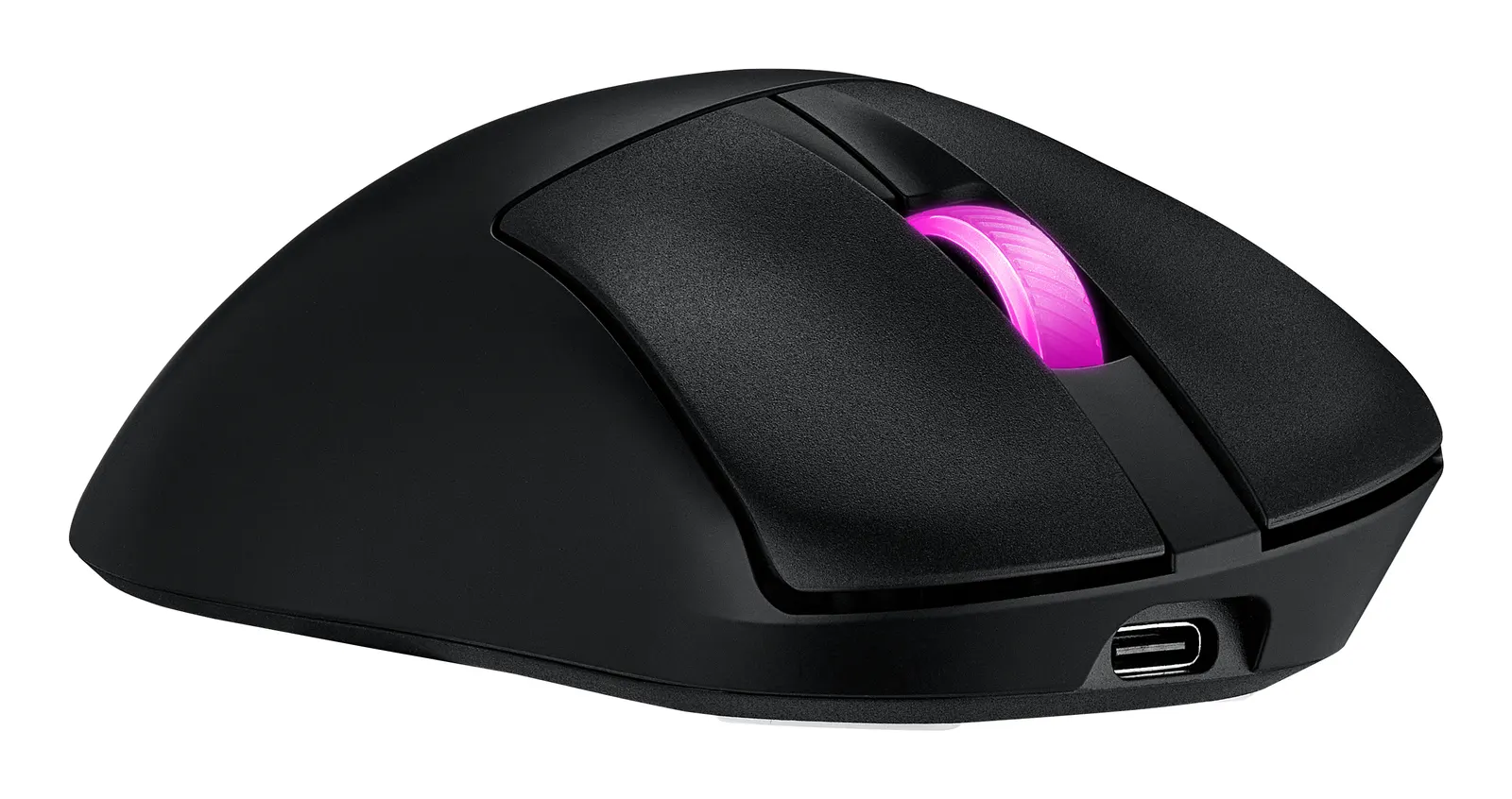 მაუსი ASUS Mouse ROG Keris II Origin, RGB, USB-A/WL/BT, black