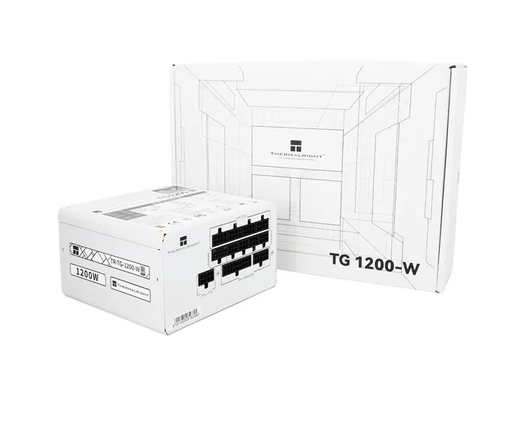 კვების ბლოკი THERMALRIGHT TR-TG-1200W 1200W 80 PLUS GOLD ATX 3.1 Full-Modular
