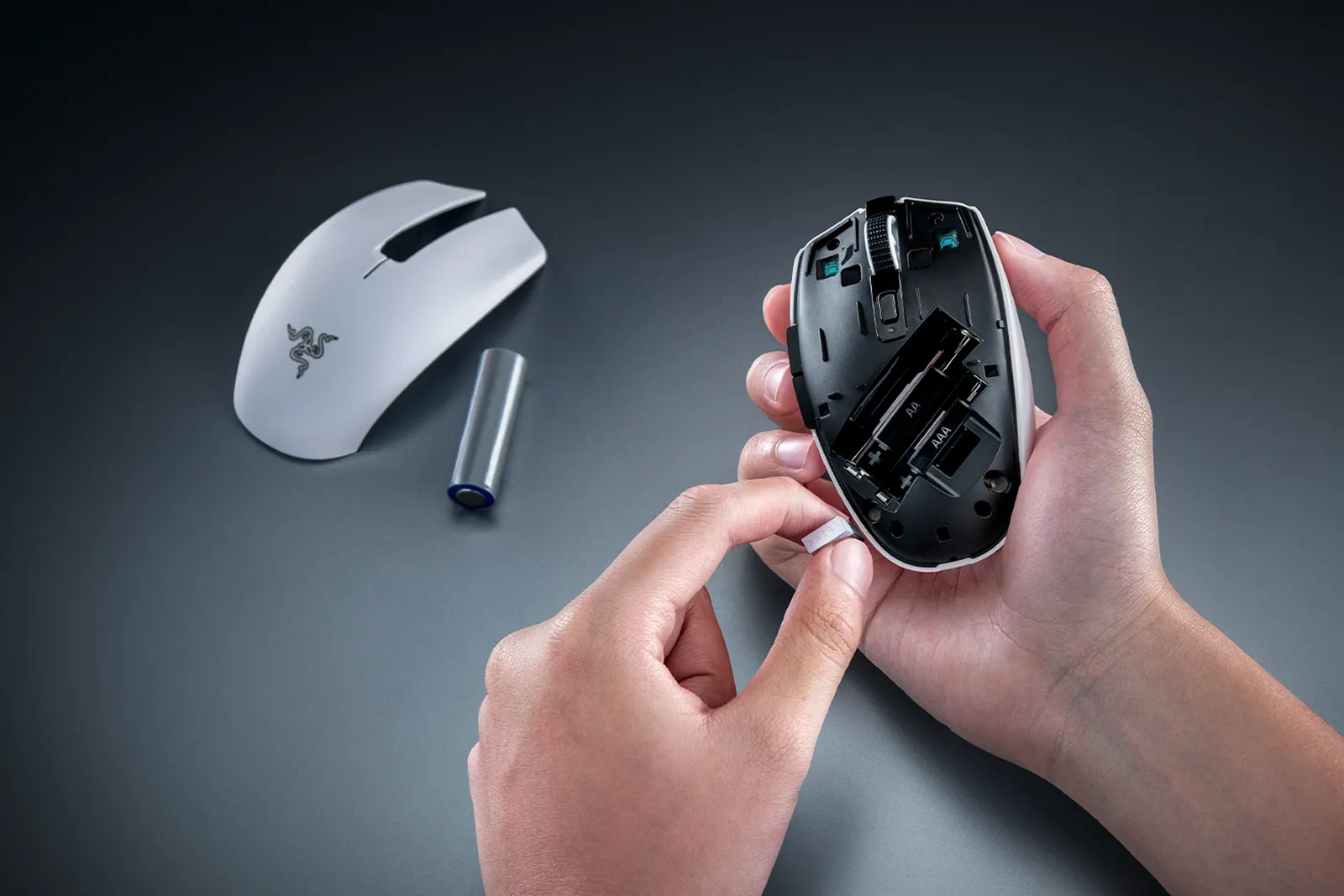 მაუსი Razer Mouse Orochi V2 (2026), WL, white