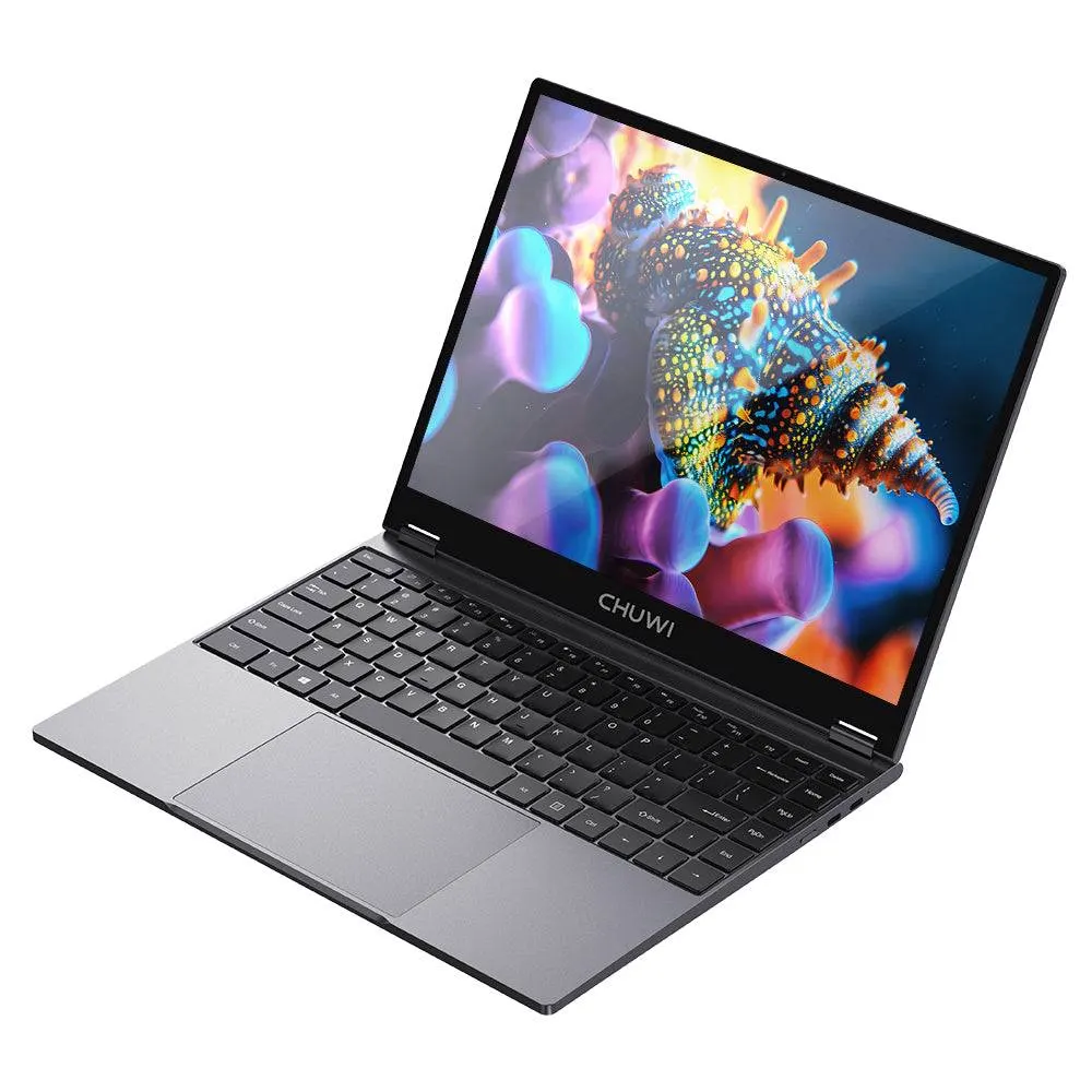ნოუთბუქი Chuwi FreeBook N150, 13.4", Intel N150, 16GB, 512GB SSD, Integrated, W11H, Grey