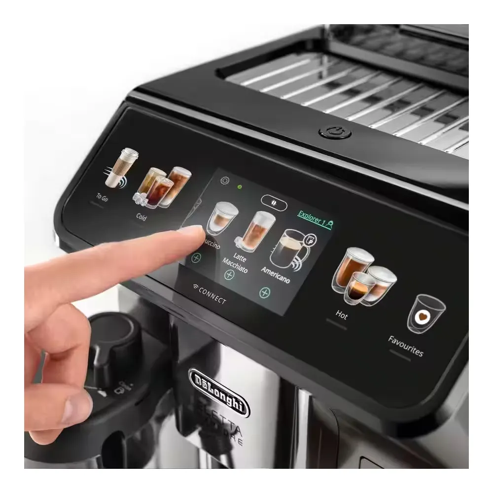 DeLonghi ECAM450.86.T Eletta, 1450W, 1.8L, Coffee Machine, Titanium