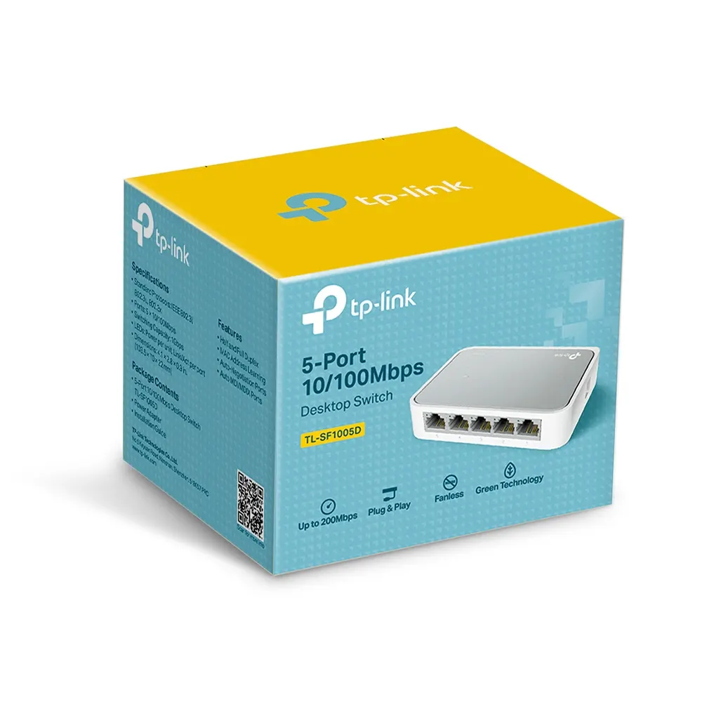 სვიჩი TP-Link TL-SF1005D Desktop Switch Unmanaged