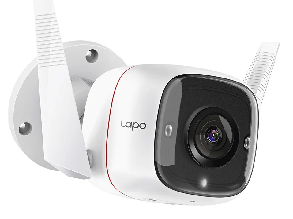 სმარტ კამერა TP-Link Tapo C310 Wi-Fi Camera - 2304 x 1296, Wi-Fi, 104° Viewing Angle, IP66 Waterptoof, MicroSD Card Slot (Up to 512 GB), Two-Way Audio, iOS 9+, Android 4.4+