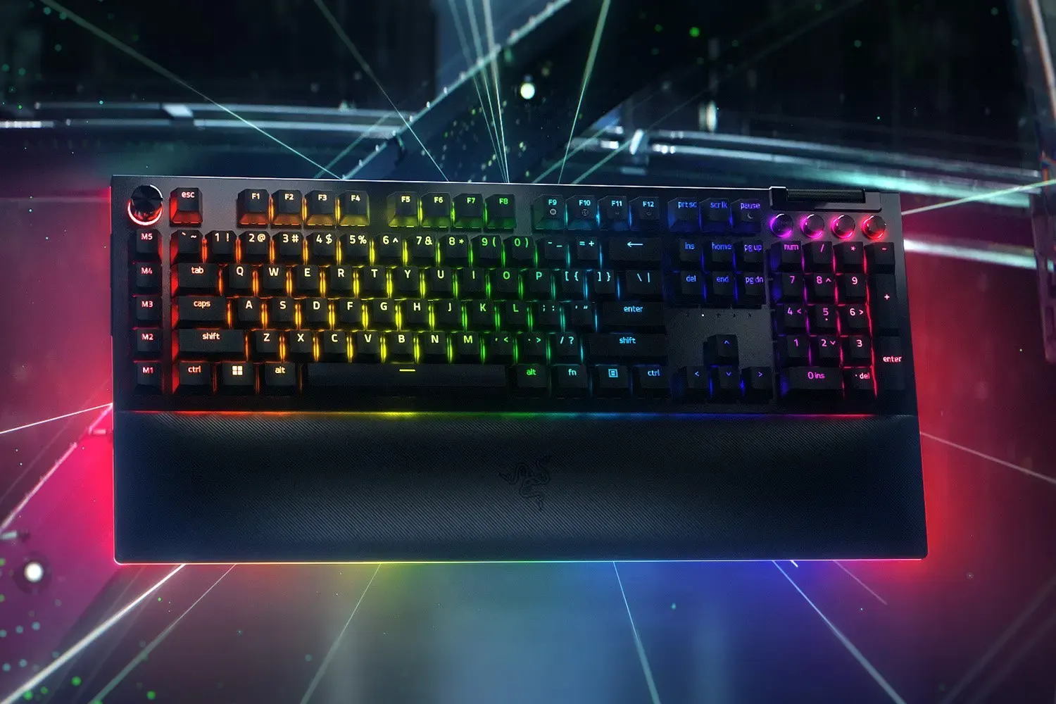 კლავიატურა Razer, BlackWidow V4 Pro, (RGB) Keyboard Black
