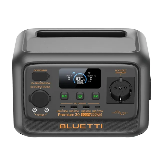 პორტატული კვების სადგური Bluetti Premium 30 V2 Portable Power Station 320Wh | 600W