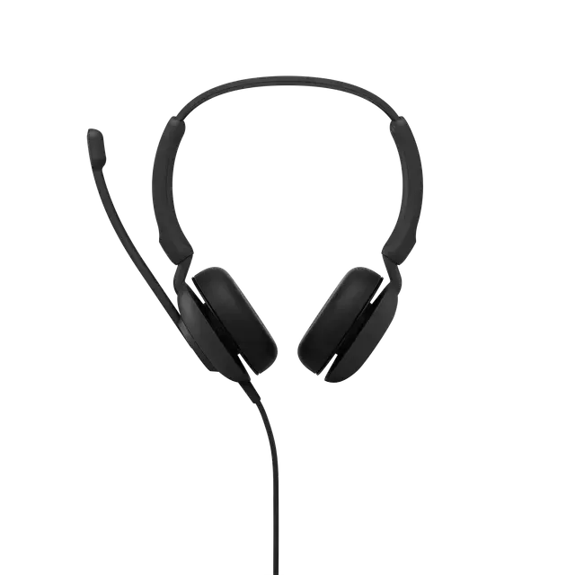 ყურსასმენი Evolve 10 Stereo, Jabra, Headphone, USB-A, Leatherettes, Black.