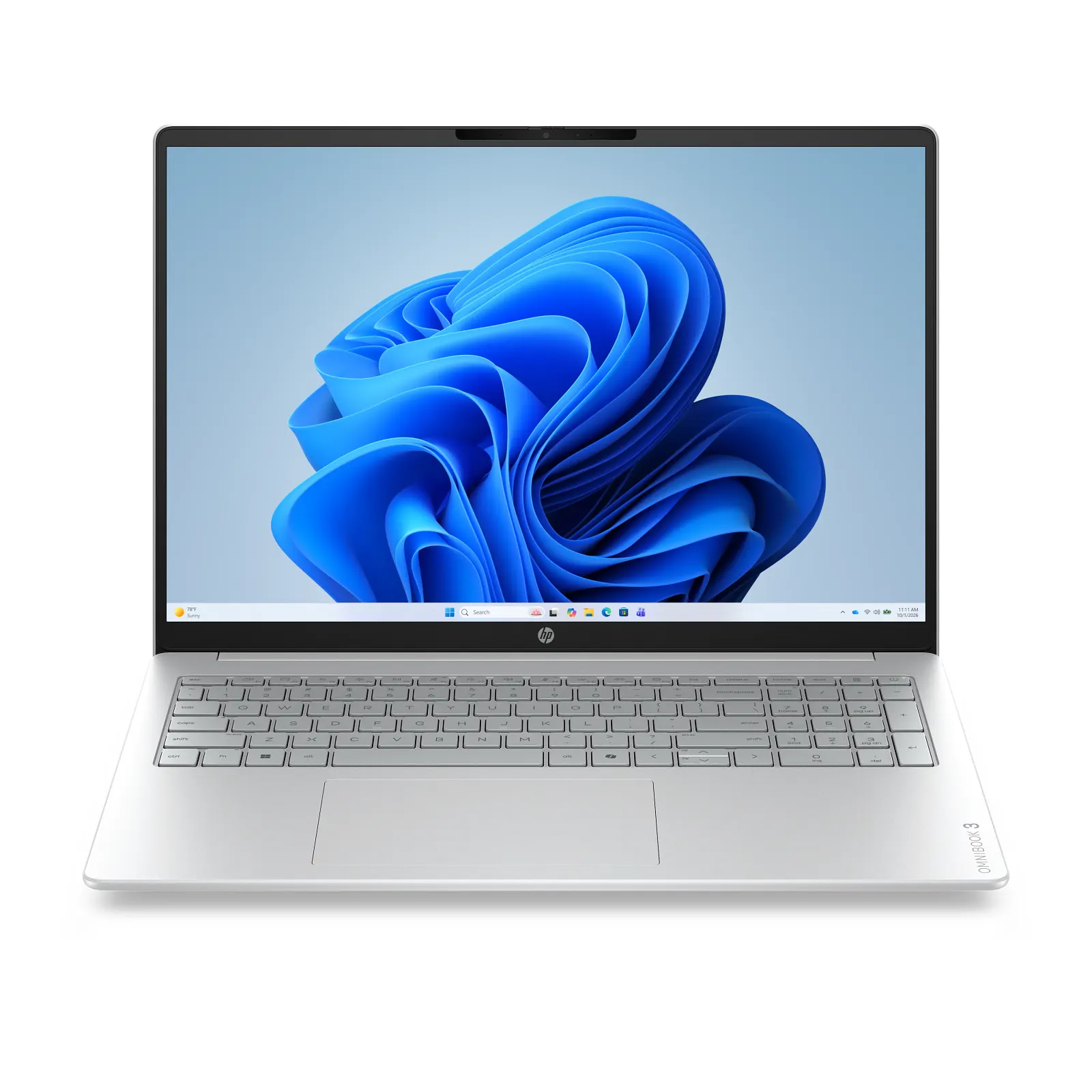 HP OmniBook 3 17 17-dk0003ci, 17.3", Core 7-150U, 16GB, 512GB, Glacier Silver