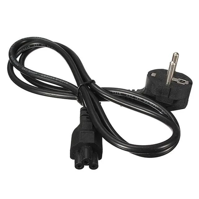 დენის კაბელი VENTION ZCKBAC 3-Prong Power Cord 1.8M cable C5 Connector EU Plug