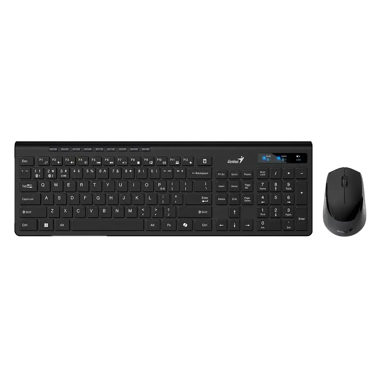 Genius, SlimStar 8230, Keyboard + Mouse (Combo) Black