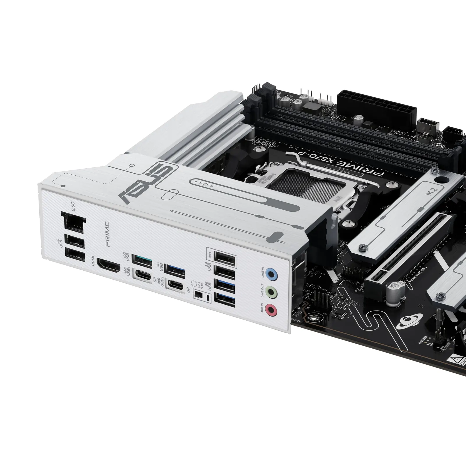 დედაპლატა ASUS Motherboard PRIME X870-P sAM5 X870 4xDDR5 M.2 HDMI ATX