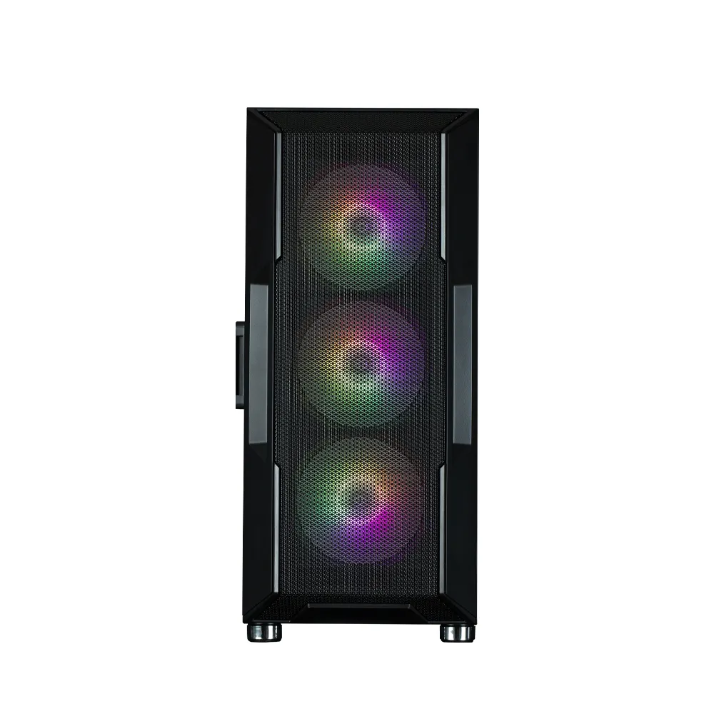 ქეისი Zalman PC case I3 Neo ARGB without PSU, 2xUSB3.0, 1xUSB2.0, 4x120mm ARGB, VGA 355mm, LCS ready, TG Side Panel, ATX, black
