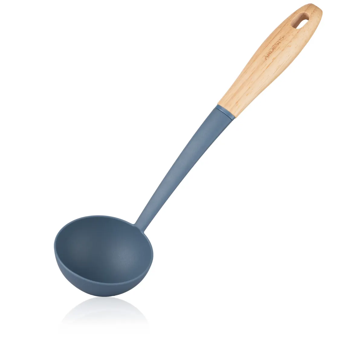 ჩამჩა Ladle ARDESTO Midori, 31.5cm, nylon, wood, blue