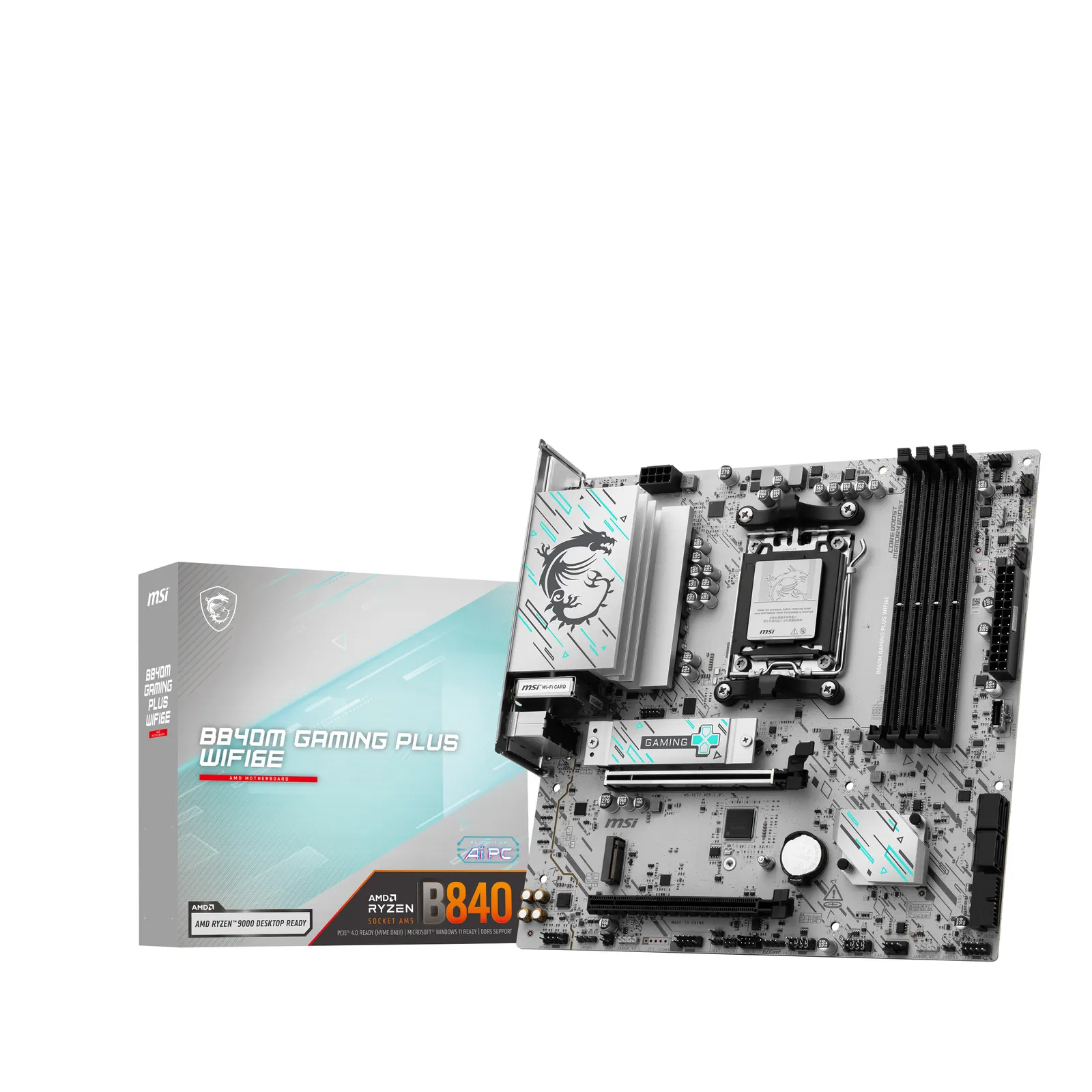 დედაპლატა MSI B840M GAMING PLUS WIFI6E AM5
