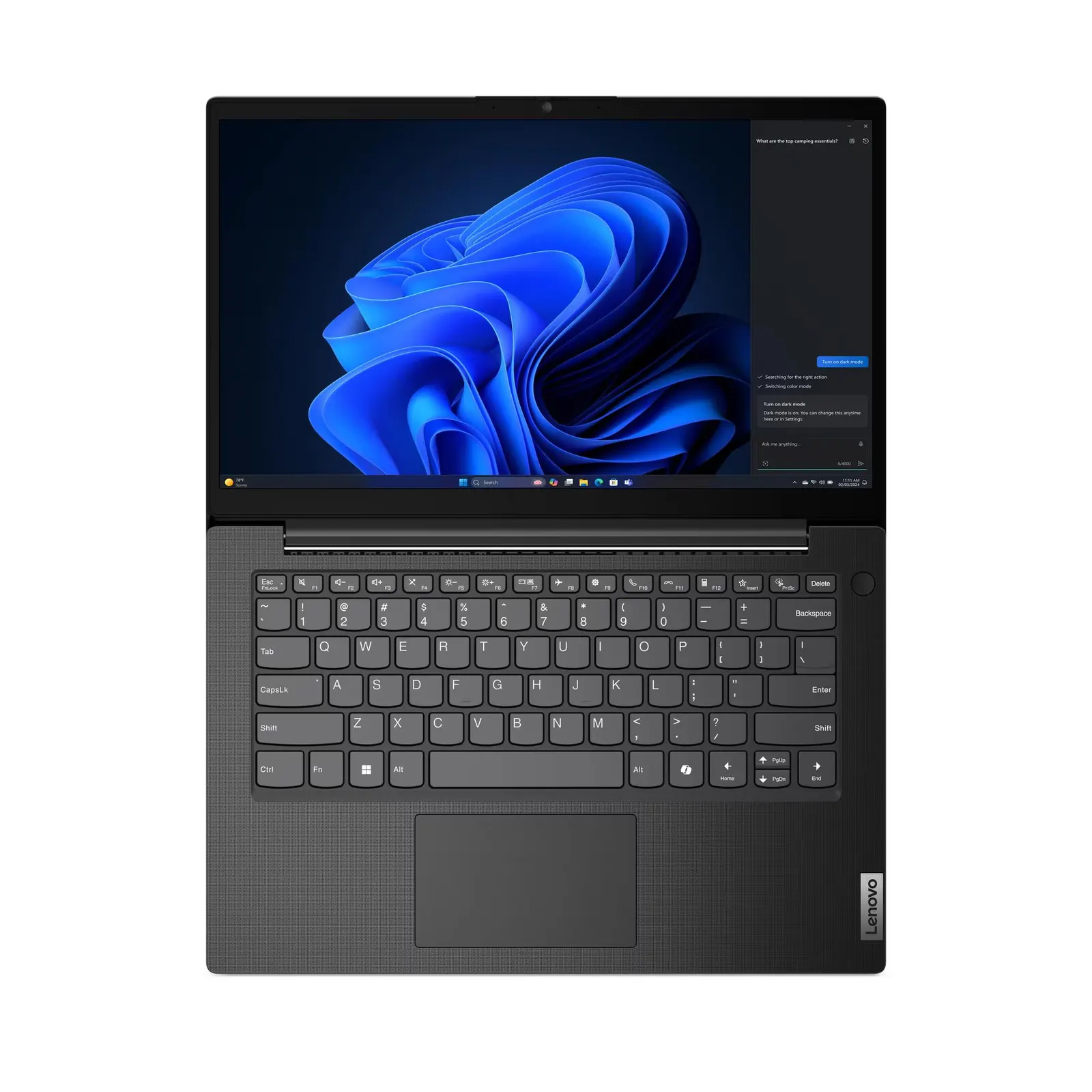 ნოუთბუქი Lenovo V14 G5 IRL, 14" i5-13420H 16GB 512GB SSD, BLACK
